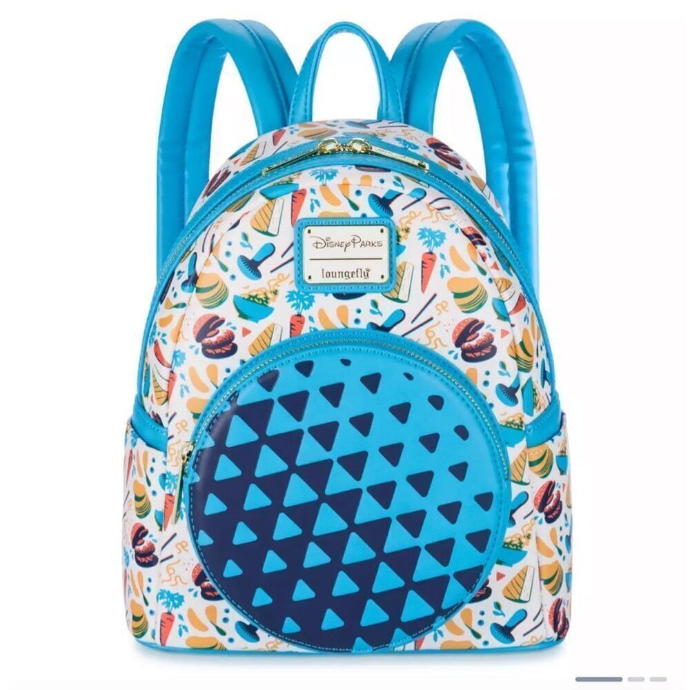 NEW Loungefly Epcot International Food & Wine Festival 2023 Mini Backpack
